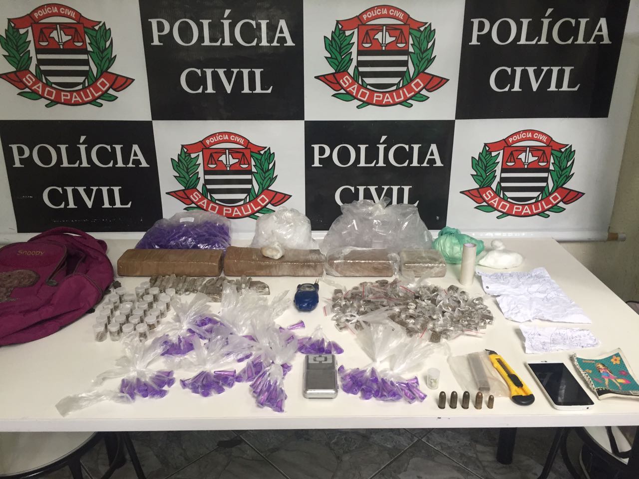 PC prende traficante maconha cocaína e ecstasy