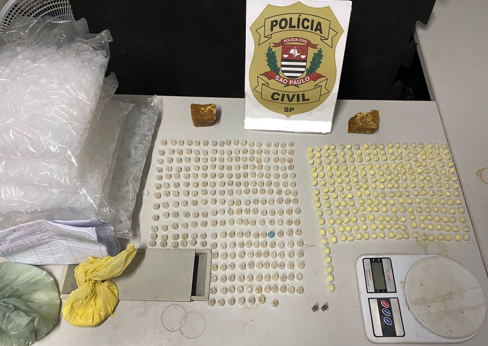 Polícia Civil prende dois responsáveis pelo tráfico de drogas na